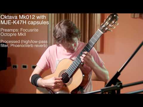 Classical Guitar Microphone Shootout (CM3, Mk-012, MJE-K47H) | Guitarise Test #3
