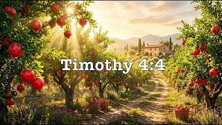 Everything God Created Is Good  1 Tim.4:4 Lesson 2 Bible Verse
