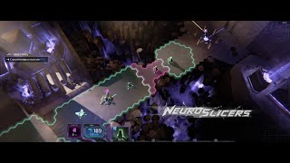 NeuroSlicers | Post-Cyberpunk RTS Game | Pre-Alpha PC Gameplay (3440x1440)