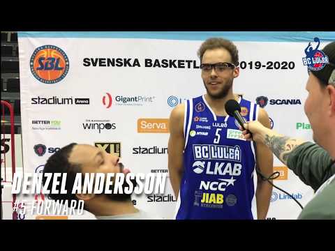 Denzel Andersson efter storsegern mot Norrköping Dolphins