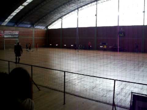 METROPOLITANO FUTSAL 2010 GOL JOAO VITOR FELICIO GS METAIS X CORITIBA