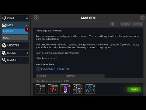 Variant 7 100% and Season Rewards Crystal Opening!!