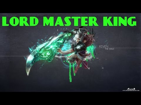Quadra Kill for LORD MASTER KING -RIVEN top lane - season 6