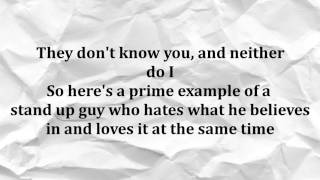 Kitchen Sink - Twenty One Pilots lyrics