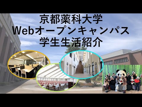 【京都薬科大学】★WEB OPEN CAMPUS★学生企画「学生トークライブ」