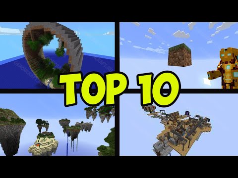Top 10 Minecraft Maps 1.20.1 - SKYBLOCK 1.20.1 (2023)