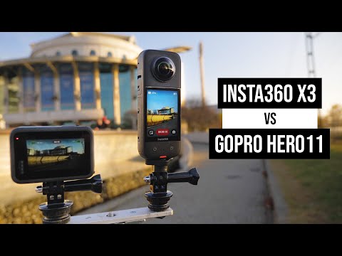 Insta360 X3 VS GoPro Hero 11 | Which Action Camera Is Better For YOU? | Gaba_VR