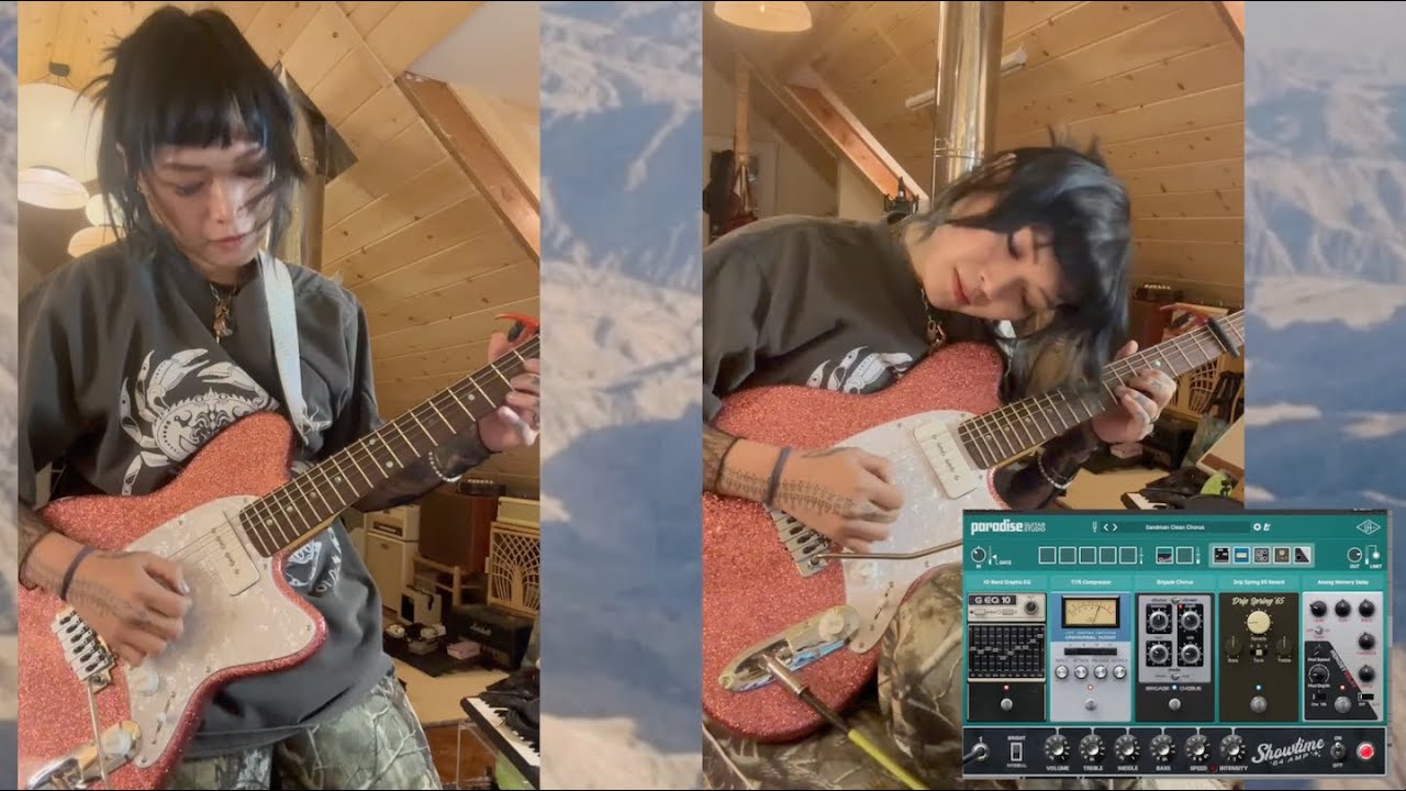 crafting a song in UA Paradise Guitar Studio - YouTube