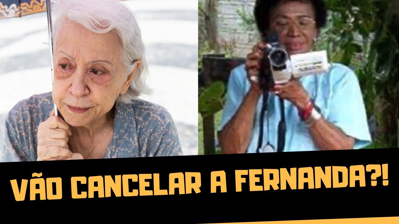 VÃO CANCELAR AGORA A FERNANDA MONTENEGRO?!!!