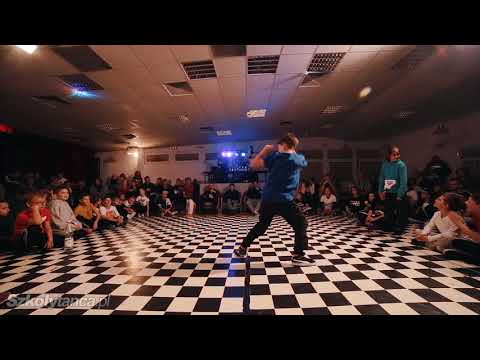 Ćwierćfinał Hip-Hop 9-12 - Kacper vs Julka | Groove Contest VIII 2018 | WWW.SZKOLYTANCA.PL