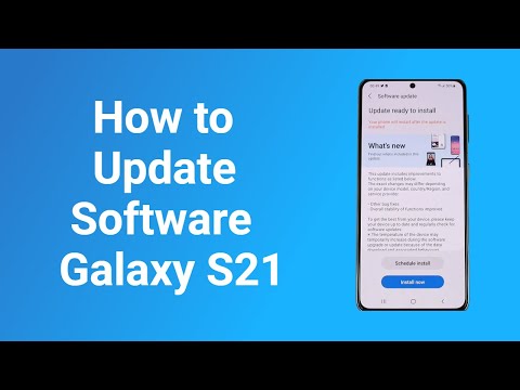 How to Update Software on Samsung Galaxy S21