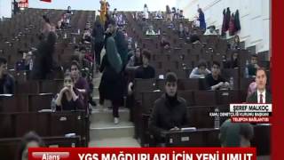 Başdenetçi Şeref Malkoç YGS İle İlgili A Haber’e Açıklamalarda Bulundu