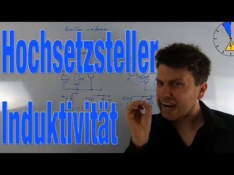 Hochsetzsteller Induktivität berechnen dimensionieren Step up converter