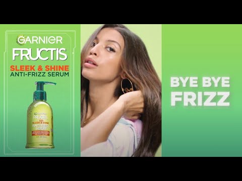 How to Use Garnier Fructis Sleek & Shine Anti-Frizz...