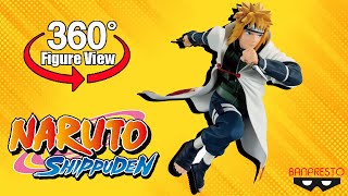 Naruto Shippuuden Namikaze Minato Vibration Stars Banpresto Figure 360° View