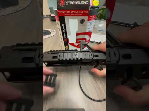How to add a Streamlight ProTac remote pressure pad #AR-15 #streamlight #AR #AR15