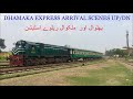Arrival Of Dhamaka Express 135 Up 136 Down Chenab Express Bhalwal Malakwal Railway Junction