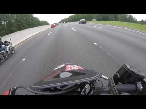 Indian Scout Lane Split vs Kawasaki Nina