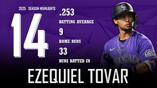 Ezequiel Tovar || 2025 Colorado Rockies Highlights