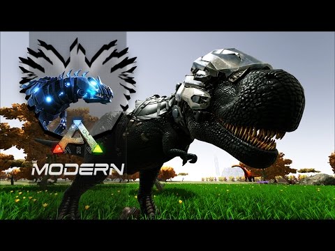 ARK Mods Volcano T3EP21 - Tek T 2000 & Domamos Um Explorer Bronto!