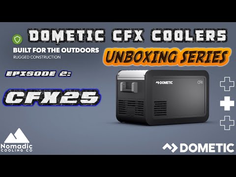 Dometic CFX3 25 Portable Cooler Unboxing #dometic #vanlife #overland
