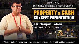 How To Sell Insurance To High Net Worth Clients? | Property & Cash Concept Presentation