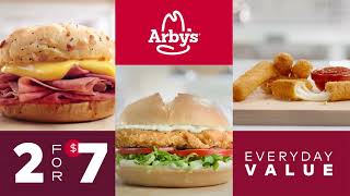 Arby's 2 for $7 Everyday Value | Crispy Chicken