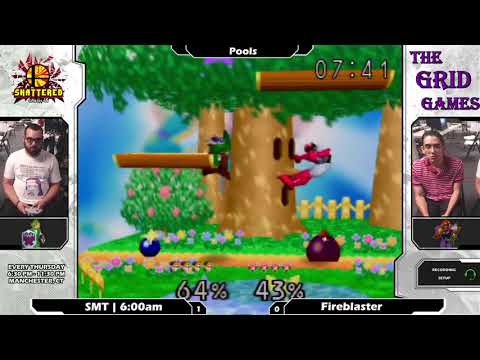 Smash 64: SMT | 6:00am (Link) V Fireblaster (Falcon) - Shattered 115 Tournament SSB64