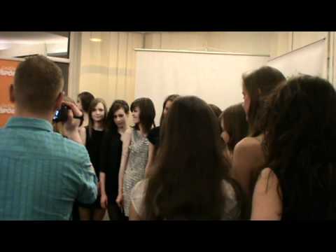 Finalistki Miss Polonia Nastolatek Województwa Podlaskiego'11 - finałowy casting cz.1