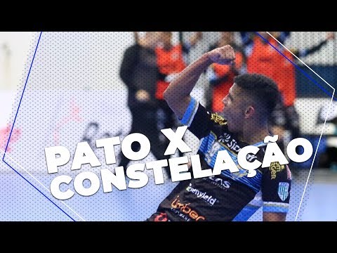 PATO FUTSAL 3(2) X 0(0) CONSTELAÇÃO - BASTIDORES - COPA DO BRASIL 2019