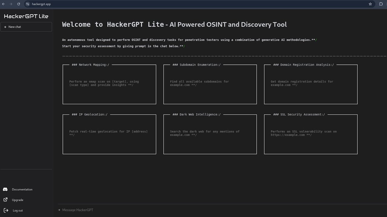 Introducing HackerGPT Lite 