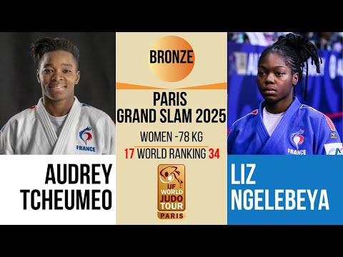Audrey TCHEUMEO VS Liz NGELEBEYA | PARIS Grand Slam 2026 | BRONZE -78 kg