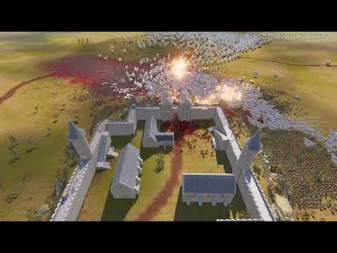 tanks 100000 Orcs vs 100.000 Elves | Epic Fantasy Battle Simulator 2