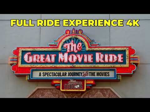 Disney’s Most Cinematic Ride Ever – "The Great Movie Ride" Full Experience in 4K