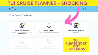 TUI Cruise planner, what a shocker!  #tui #cruise #planner