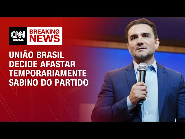 União Brasil decide afastar Celso Sabino do partido | BASTIDORES CNN