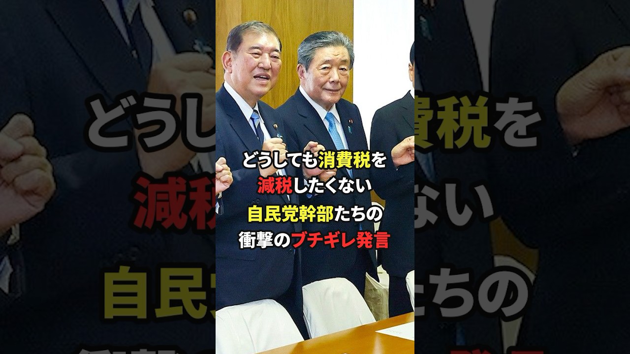 【自民終了】どこまでいっても自分たちのためにしか政治しない自民党 #自民党 #財務省