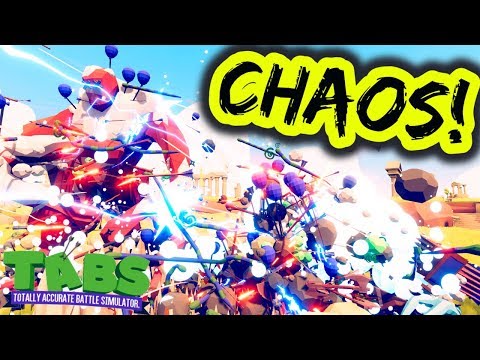 Insane! Chaos Launcher vs Every Unit + Bobnus - TABS ORIGINAL MODS Renaissance Update