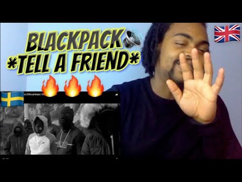 FIRE🔥 British reaction to Swedish rap/drill‼️ Blackpack - Tell A Friend (Official Music Video)