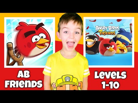 Angry Birds Friends LEVELS 1-10
