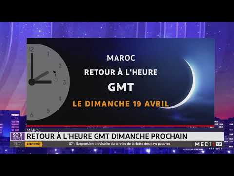 Maroc: le retour à l'heure GMT est prévu à cette date