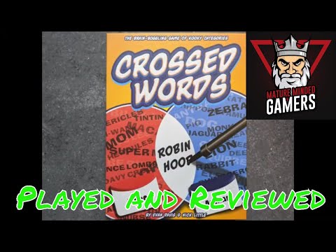 Crossed Words - Played and Reviewed