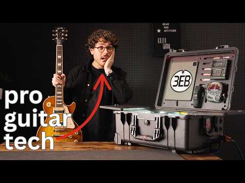 What do pro guitars techs bring on tour? (Third Eye Blind, Young the Giant, and more)