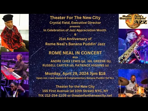 Rome Neals 21st Anniversary Banana Puddin' Jazz Celebration