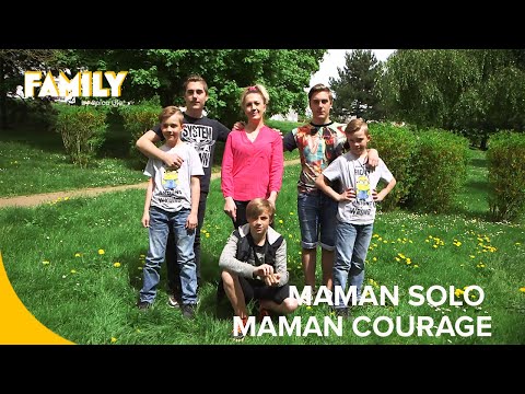 Mère d'une famille nombreuse, un quotidien bien agité