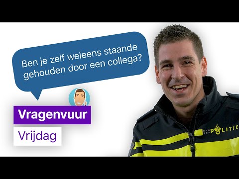 Politievlogger Jan-Willem | Vragenvuur Vrijdag #12