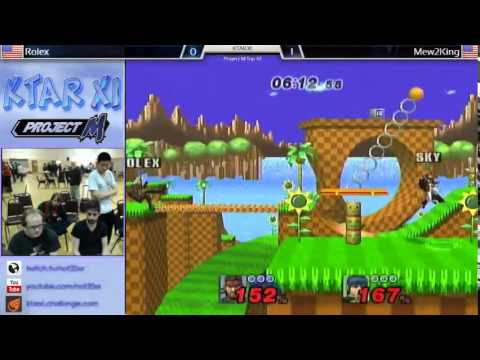 KTAR XI PM - Rolex (Snake) VS Mew2King (Fox, Marth) Losers Round 4
