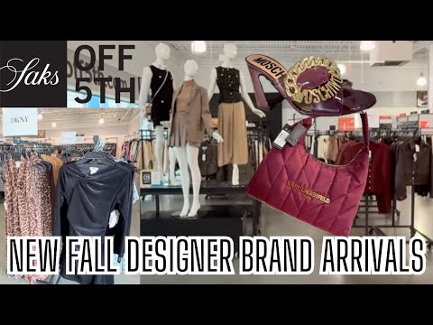 Saks Fifth Avenue Shop🛍️With Me | Fall Fashion, Designer Shoes & Purses 2025