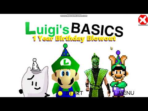 I got the secret game over in Luigi's Basics Birthday Blowout