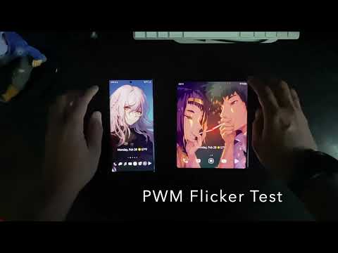 Check out the PWM Flicker results for the Galaxy S22 Ultra & Galaxy Z Fold 3
